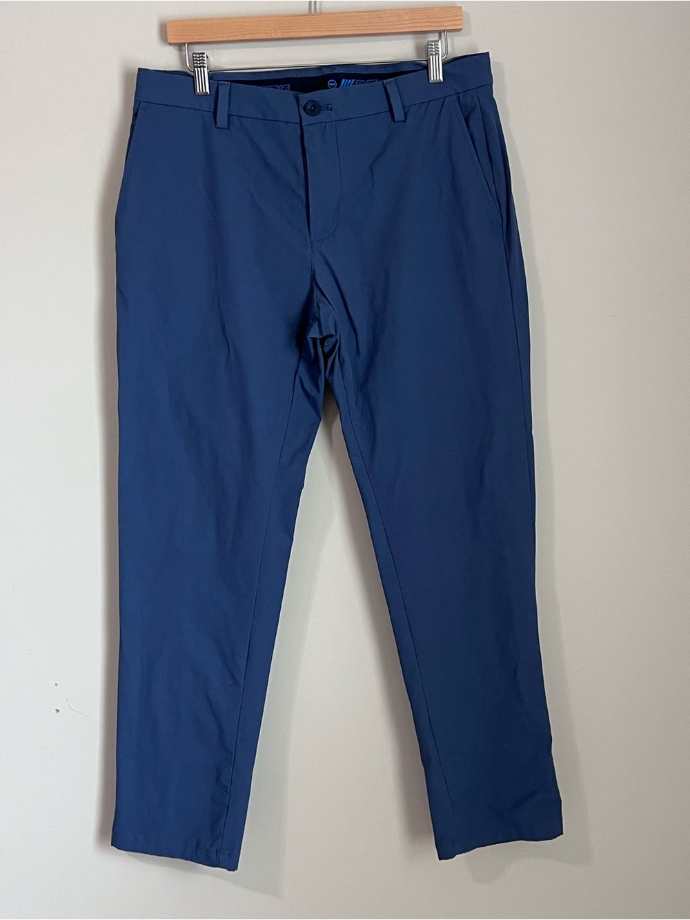 Vineyard Vines OTG On the Go Pant Mens 33x30 Blue Performance Golf Straight